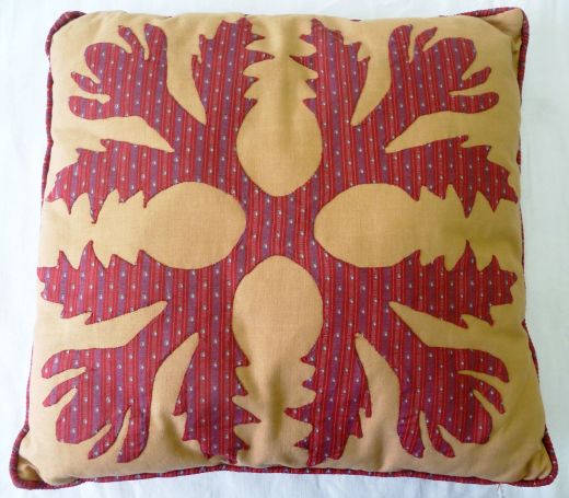 Hawaiian Appliqué Cushion