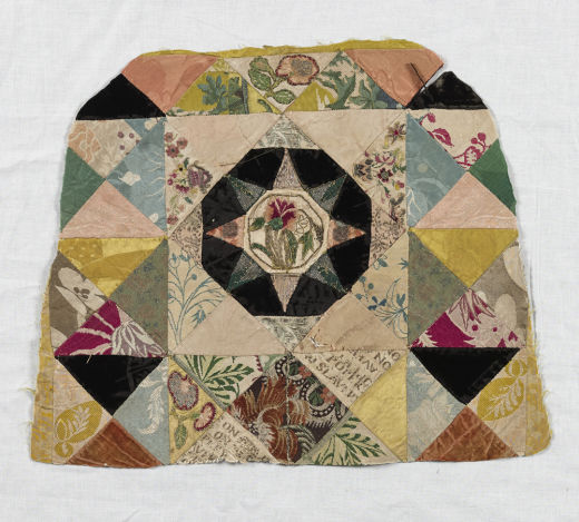 Eighteenth century patchwork chair seat covers 