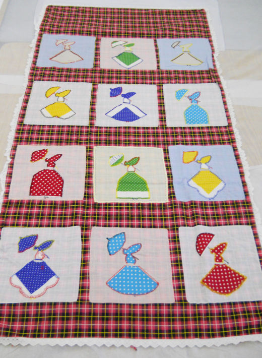 Crinoline Lady Child’s Appliqué Coverlet