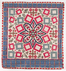 October Quilt of the Month - Bloomfield and Wyatt Coverlets