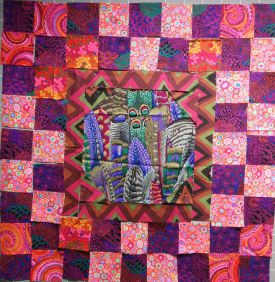 Colourful quilts