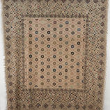 Early nineteenth century mosaic patchwork coverlet