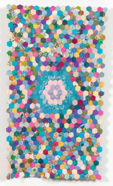 Hexagon Cot Coverlet, c.1960s