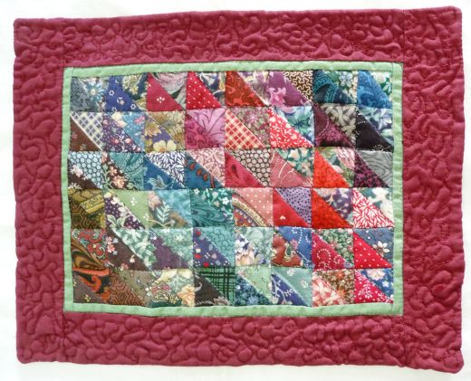 Dolls Quilt-Triangles by Edyth Henry