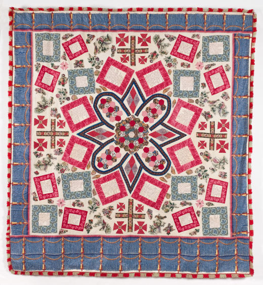 Edwin and Mary Bloomfield Coverlet