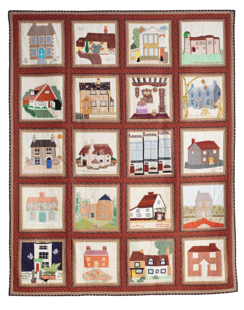 House Blocks Quilt, 1979