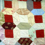 Lozenges and Squares Quilt