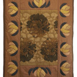 Brown and Ochre Quilt